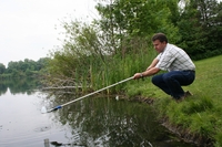 Entnahme der Wasserprobe