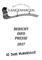 Deckblatt Pressespiegel 2016 Musikschule 